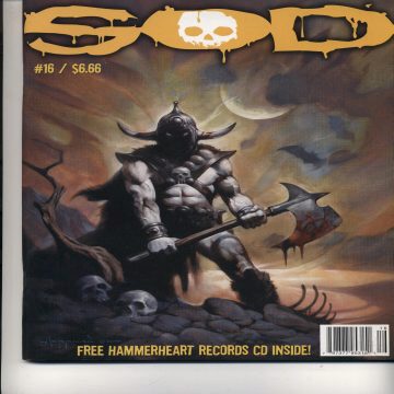Cover for SOD Magazine #16 (Free CD Inside)