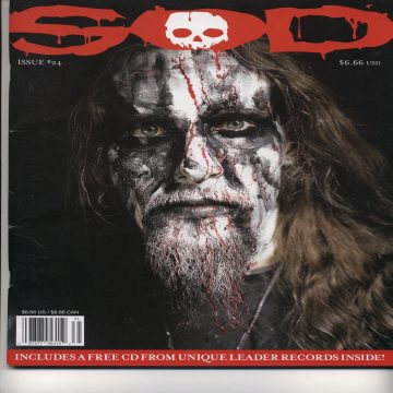 Cover for SOD Magazine #24 (Free CD Inside)