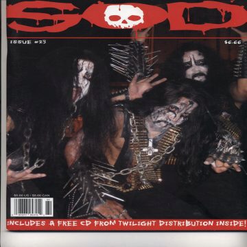 Cover for SOD Magazine #23 (Free CD Inside)