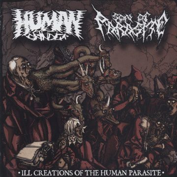 Cover for Human Grinder / Son of Parasite - ILL Creations of the Human Parasite