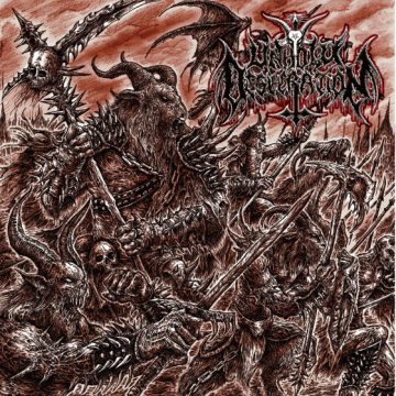 Cover for Unholy Desecration - Unholy Horde