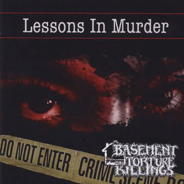 Cover for Basement Torture Killings - Lesson in Murder
