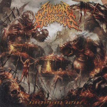 Cover for Human Barbecue - Bloodstained Altars