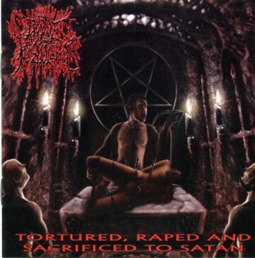 Cover for Divine Pustulence - Tortured, Raped and Sacrificed to Satan