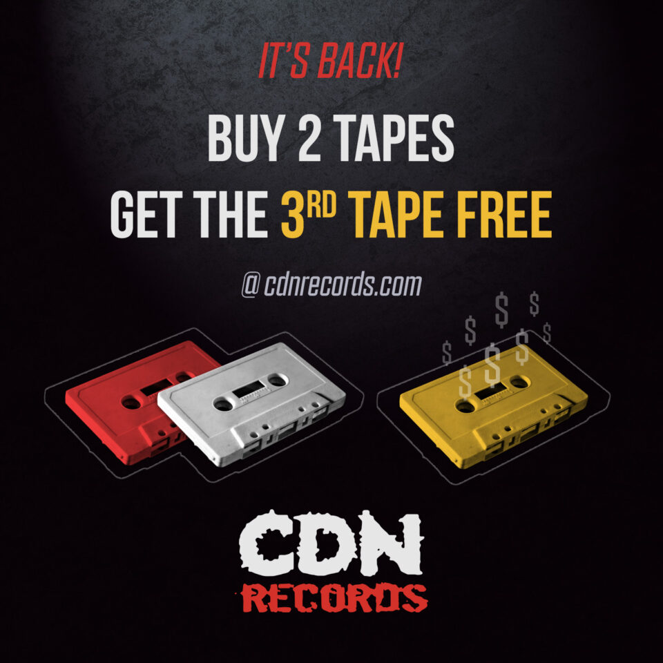 Graphic for Buy 2 Tapes Get 3rd Free promo