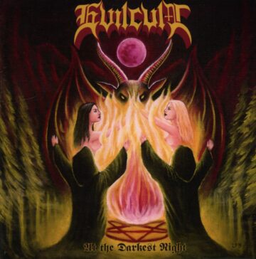 Cover for Evilcult - At the Darkest Night