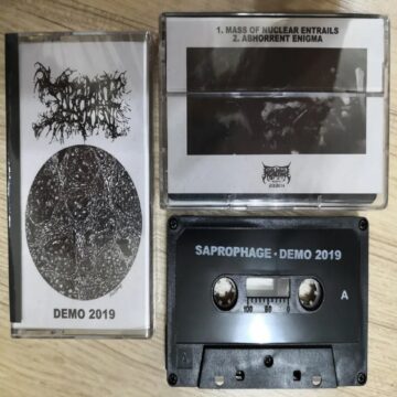 Cover for Saprophage - Demo 2019 (Cassette)