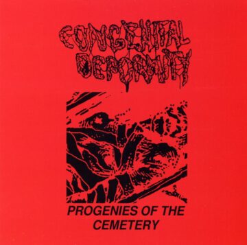 Cover for Congenital Deformity - Progenies of the Cemetery
