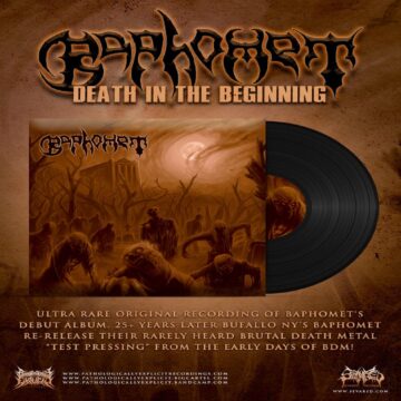 Cover for Baphomet - Death in the Beginning (LP)