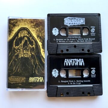 Cover for Anatomia / Mausoleum - Split (Cassette)