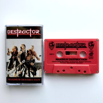 Cover for Destructor - Maximum Destruction (Cassette)