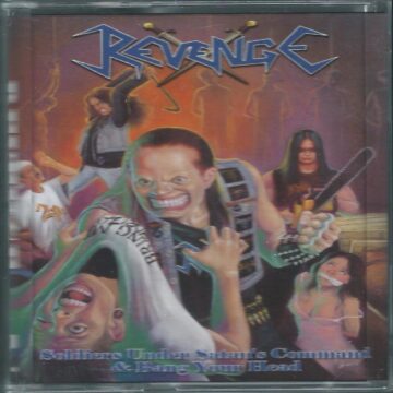 Cover for Revenge - Soldiers Under Satan's Command & Bang Your Head (Cassette)