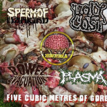 Cover for Bowel Evacuation, Cerebral Enema, Holy Cost, Plasma, Sperm Of Mankind - Five Cubic Meters of Gore