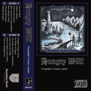 Cover for Hungry Wolf - Forgotten Frozen Lands (Cassette)