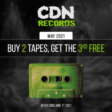 Promo graphic for May tapes deal