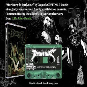 Cover for Coffins - Mortuary in Darkness (Cassette)
