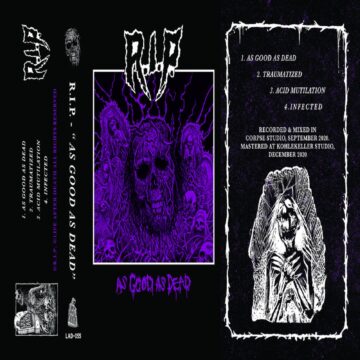 Cover for R.I.P. - As Good As Dead (Cassette)