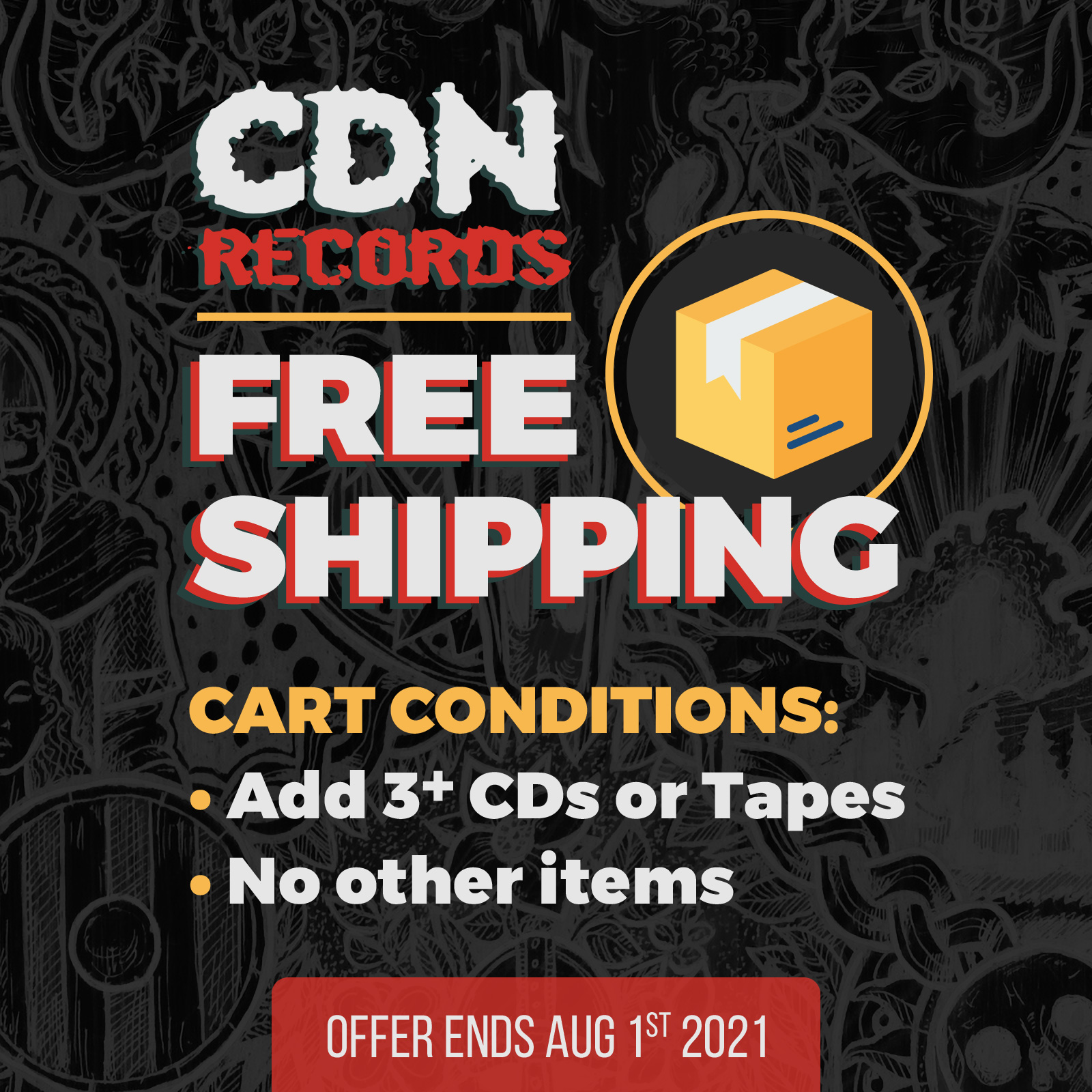 Promo for free shipping