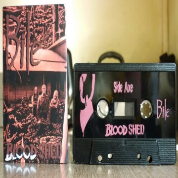 Cover for Bile - Bloodshed (Cassette)
