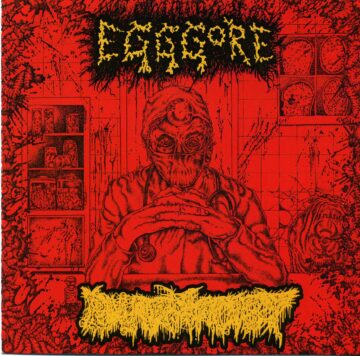 Cover for Egggore / Pharmacist - Split CD