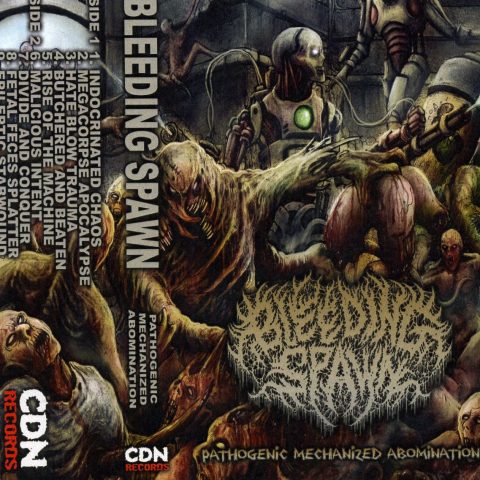 Tape artwork for Pathogenic Mechanized Abomination