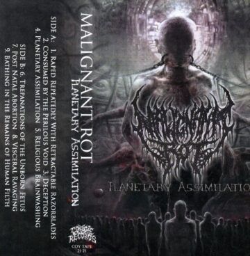 Cover for Malignant Rot - Planetary Assimilation (Cassette)