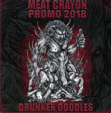 Cover for Meat Crayon - Drunken Doodles (Promo 2018)
