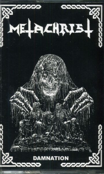 Cover for Metachrist - Damnation (Cassette)