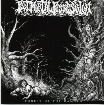 Cover for Post Mortal Possession - Forest of the Damned