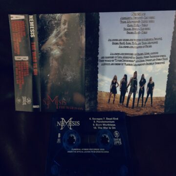 Cover for Nemesis - The War Is On (Cassette)