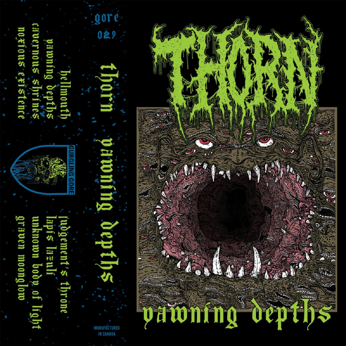 Thorn - Yawning Depths (Cassette) Thorn - Yawning Depths (Cassette)