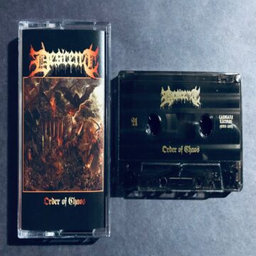 Cover for Descent - Order of Chaos (Cassette)