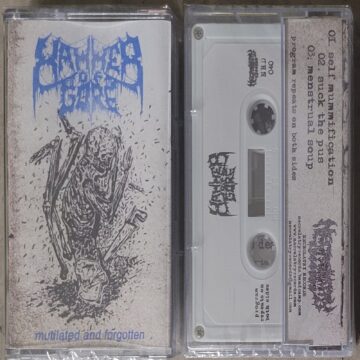 Cover for Hammer of Gore - Mutilated and Forgotten (Cassette)