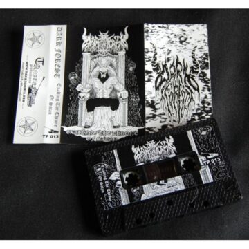 Cover for Dark Forest - Exalting the Throne of Satan (Cassette)