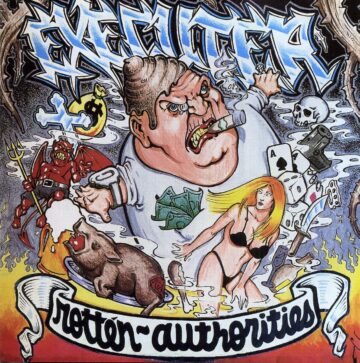 Cover for Executer - Rotten Authorities