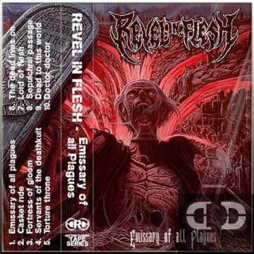 Cover for Revel in Flesh - Emissary Of All Plagues (Cassette)