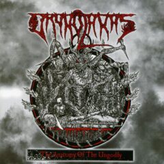 Cover for Nuclear Christ / Vrykolakas - Split CD