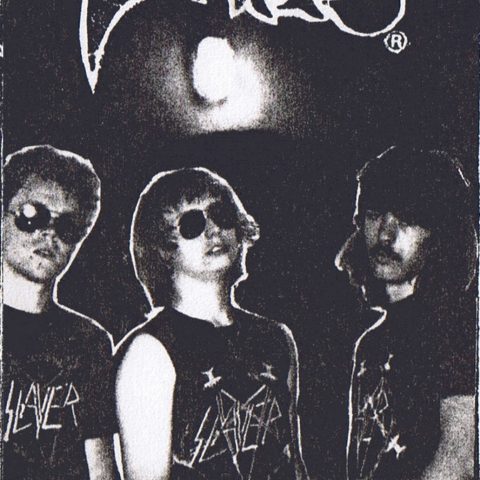 Front cover for Thanatos' 1985 Demo cassette