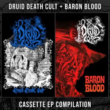 Cover for Druid Lord - Baron Blood + Druid Death Cult (Cassette)