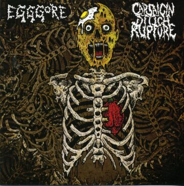Cover for Egggore / Capsaicin Stitch Rupture - Split CD
