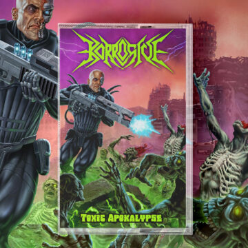 Toxic Apokalypse cassette mockup