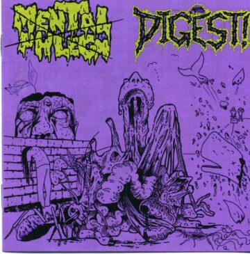 Cover for Mental Phlegm / Disgest - Demo CD