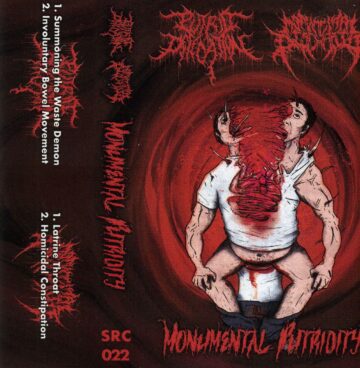Cover for Putrid Defecation / Monumental Discharge - Monumental Putridity (Cassette)