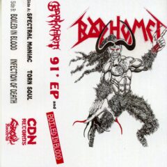 Cover for Baphomet - Boiled In Blood + 91 EP (Cassette)