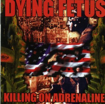 Cover for Dying Fetus - Killing on Adrenaline (Black LP)