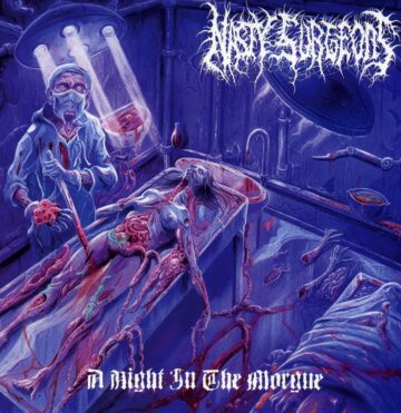 Cover for Nasty Surgeons - A Night In The Morgue (Black LP)
