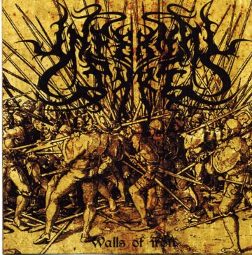Cover for Infernal Pyre - Walls of Iron