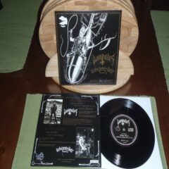 Cover for War Atrocities / Whipstriker - Struck By Warwhip (7 Inch)