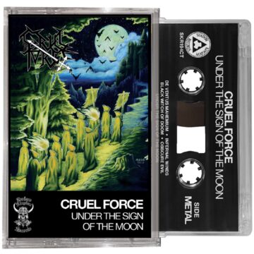 Cover for Cruel Force - Under the Sign of the Moon (Cassette)