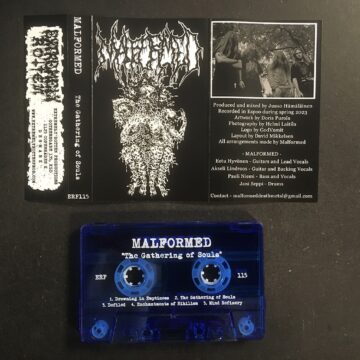 Cover for Malformed - The Gathering of Souls (Cassette)